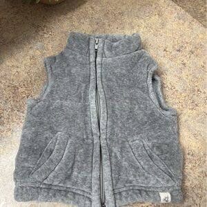 Burt's Bees gray baby vest